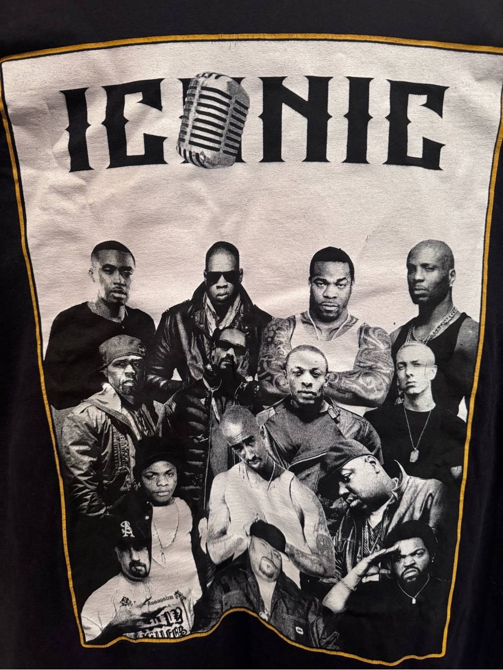 RARE Iconic Rap Legends Sz XL- All Time Pro Tag